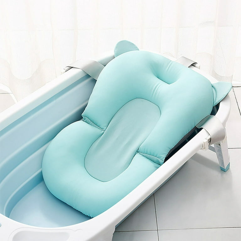 Baby Shower Bath Tub Pillow Pad Non Slip Bathtub Mat Newborn