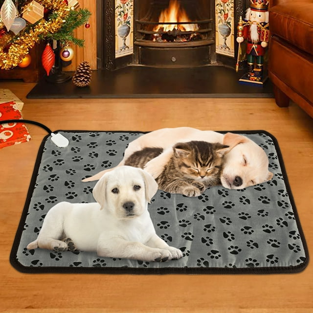 Nyidpsz Pet Heating Pad Electric Heated Blanket for Dogs Cats Bite