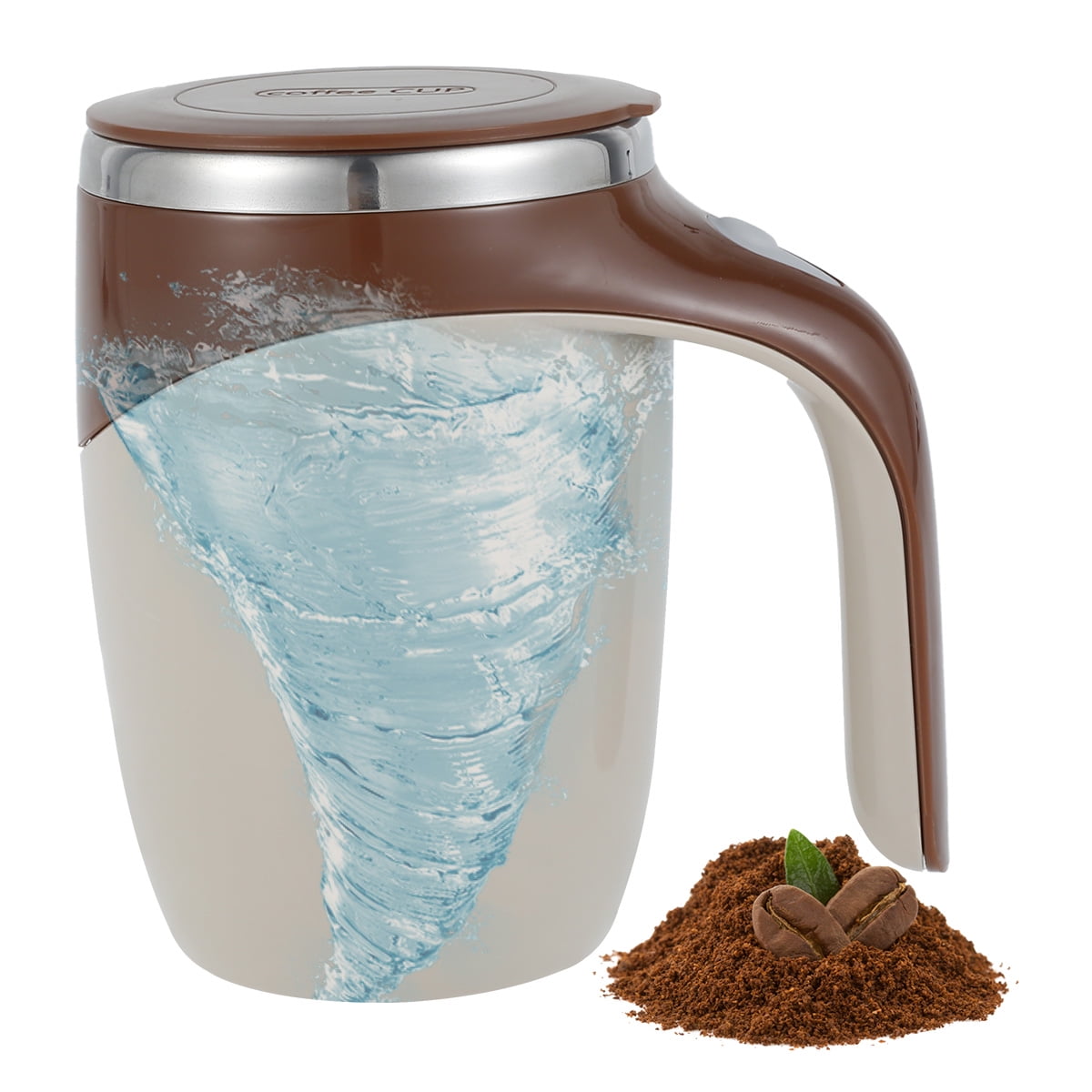 VEREMUND Self Stirring Coffee Mug, Glass Electric High Speed Mixing Cup,  Automatic Mixing Mug Rotating, 400ml Battery Powered Stirring Cup to Stir  Coffee/Milk/P… in 2023