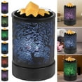 thumbnail image 1 of Lzvxtym Wax Warmer Metal Candle Warmer Wax Melt Warmer Night Lamp with Colorful Light for Home, 1 of 11