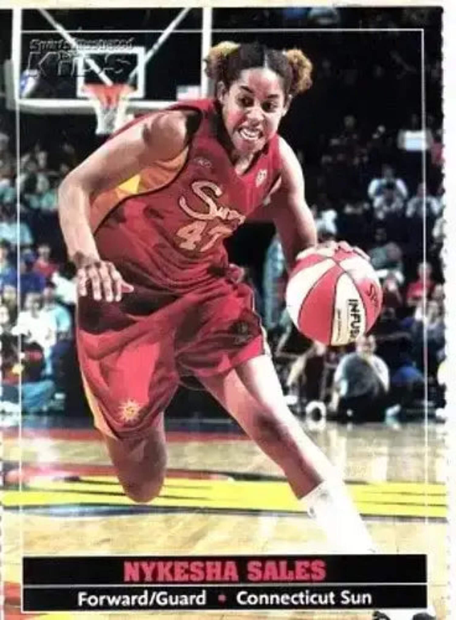 Wnba Sales Nykesha Sales WNBA Connecticut Sun 2005 Sports Illustrated for Kids ...