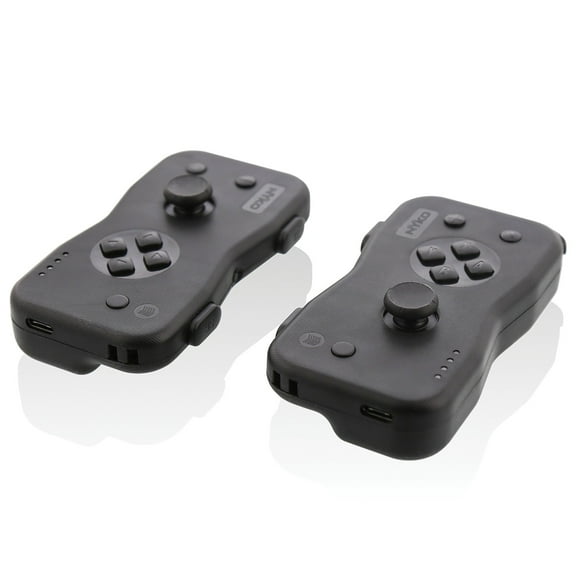 Nyko 87240 Dualies Motion Controller Set For Nintendo Switch (Black)