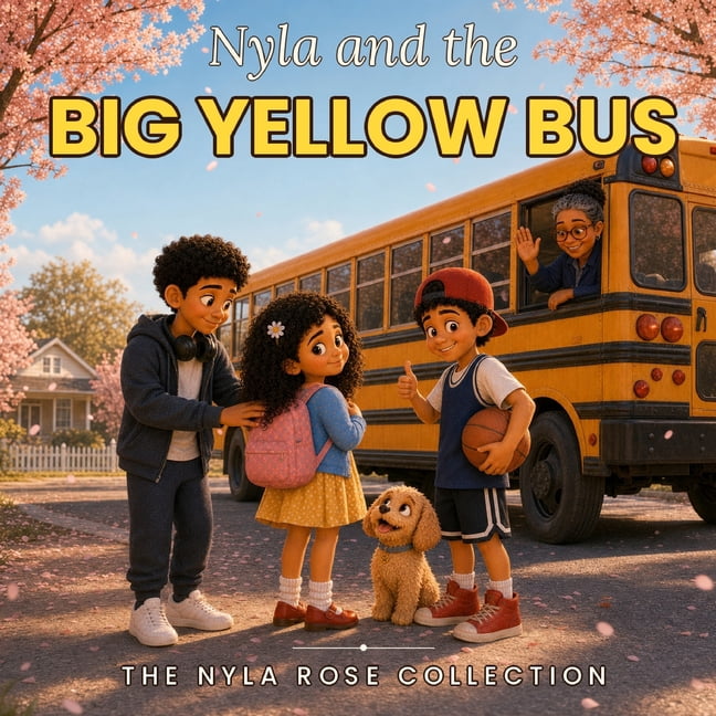Nyla and the Big Yellow Bus: A Story About Courage (Nyla's Little Lessons, Book 2), (Paperback)