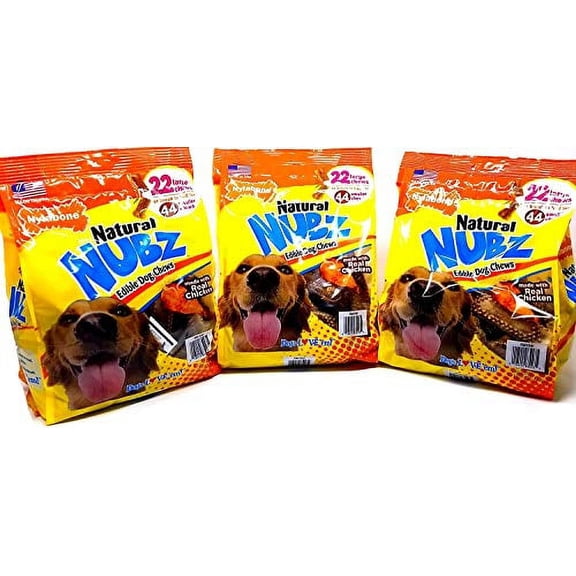 Emerald Pet 3 Pack of Little Chewzzies, 5 Ounces Each, Chicken Flavor Low Calorie Wheat-Free Dog Treats Made in The USA