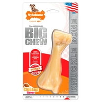 Nylabone Beef Bone Power Chew Extra Durable Chew Toy for Big Dogs Chicken Flavor /XX-Large/Monster - 50  lb