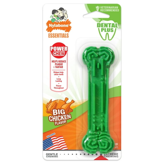 Nylabone Daily Dental Dog Power Chew Toy - Up to 35 lbs.