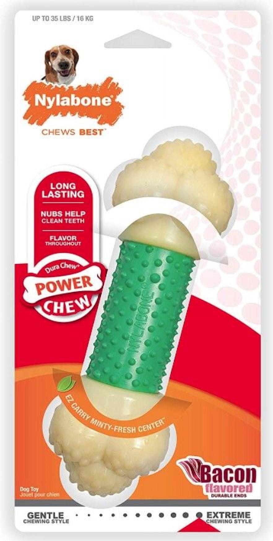 Nylabone Dura Chew Double Action Chew [Dog, Toys Gumabone] Wolf (1 Pack)