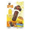 thumbnail image 1 of Nylabone Strong Chew Double Action Bone Dog Chew Toy Bacon Cheeseburger Medium (1 Count), 1 of 9