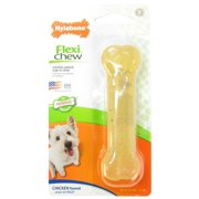 Nylabone Flexi Chew Dog Bone - Chicken Flavor Regular () (6 Pack)
