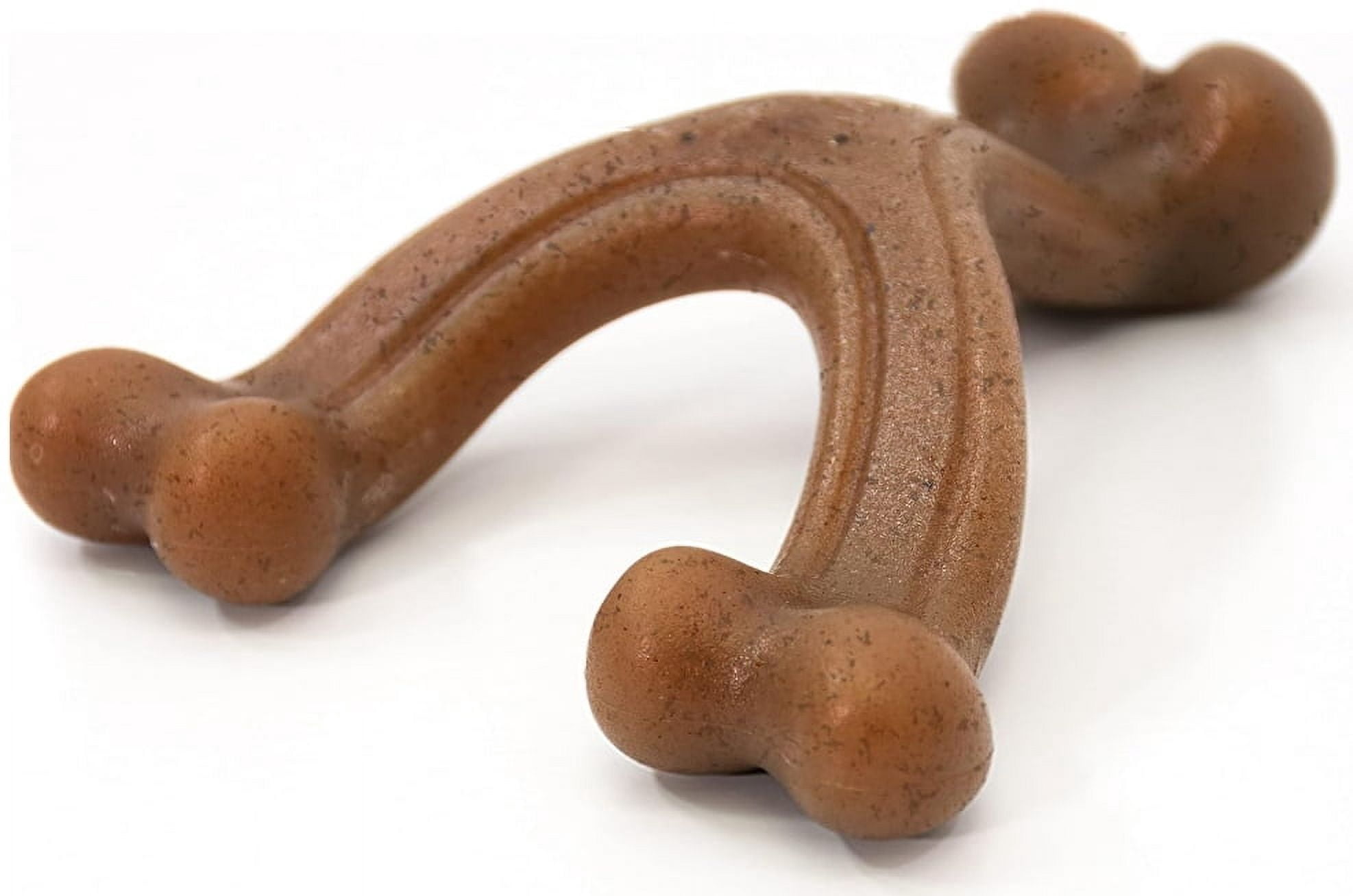 Nylabone Gourmet Style Wishbone Dog Chew Toy Bacon Flavor Large [New Dog Supplies, Dog Chew Toys, Nylabone, Dog Supplies] 1 count
