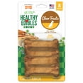 thumbnail image 1 of Nylabone Healthy Edibles All-Natural Long Lasting Chicken Flavor Dog Chew Treats 8 Count X-Small/Petite, 1 of 10
