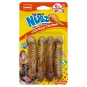 Nylabone Healthy Edibles All-Natural Long Lasting Puppy Chew Treats Lamb & Apple Small 12 Count