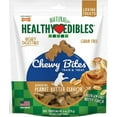 thumbnail image 1 of Nylabone Healthy Edibles Chewy Bites Dog Training Treats Peanut Butter, 1ea/6 oz, 1 of 2