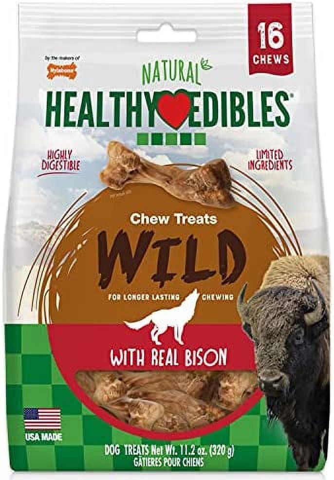 Nylabone Healthy Edibles Wild Dog Treat Long Lasting All Natural