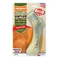 thumbnail image 1 of Nylabone Power Chew Antler Alternative Dog Chew Toy Venison Large (1 Count), 1 of 12