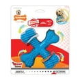thumbnail image 1 of Nylabone Power Chew Comfort Hold X Bone Dog Toy Beef Large (1 Count), 1 of 11