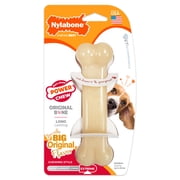 Nylabone Power Chew Original Bone Dog Toy, Dog Chew Toy, Original Flavor, Medium, 1 Count