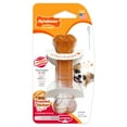 thumbnail image 1 of Nylabone Power Chew Textured Bone Dog Chew Toy 70th Birthday Orange Swirl Chicken X-Small (1 Count), 1 of 16
