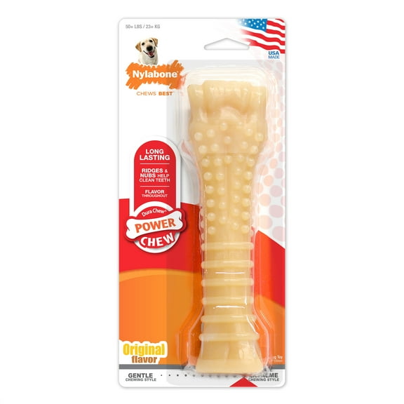 Nylabone Power Chew Textured Knuckle Bone Dog Chew Toy Original X-Large (1 Count)