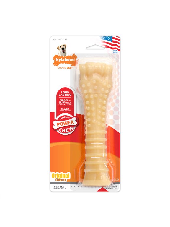 Power Chew Textured Knuckle Bone Dog Chew Toy Original X-Large (1 Count)