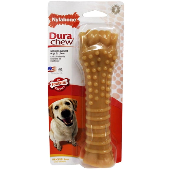 Nylabone Power Chew Textured Knuckle Bone Dog Chew Toy Original X-Large (1 Count)