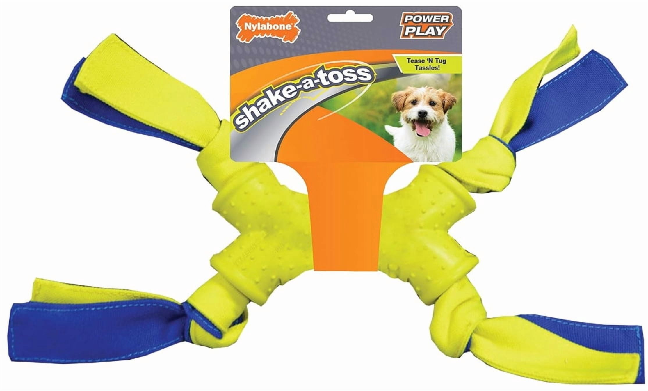 Nylabone Power Play Shake-a-Toss Dog Toy Dog Toy Small [New Dog Supplies, Dog Fetch Toys, Nylabone, Dog Supplies] 1 count
