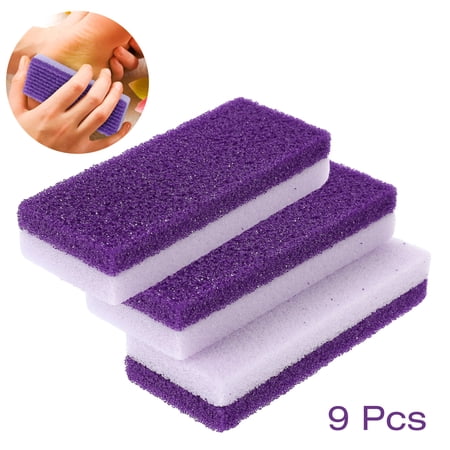 Nylea Foot Scrubber 9 Pack - Premium Exfoliating Brush for Smooth Feet and Callus Removal, Spa Pedicure Tool for Home Use, Gentle and Effective Foot Care, Self-Care Essential for Men and Women