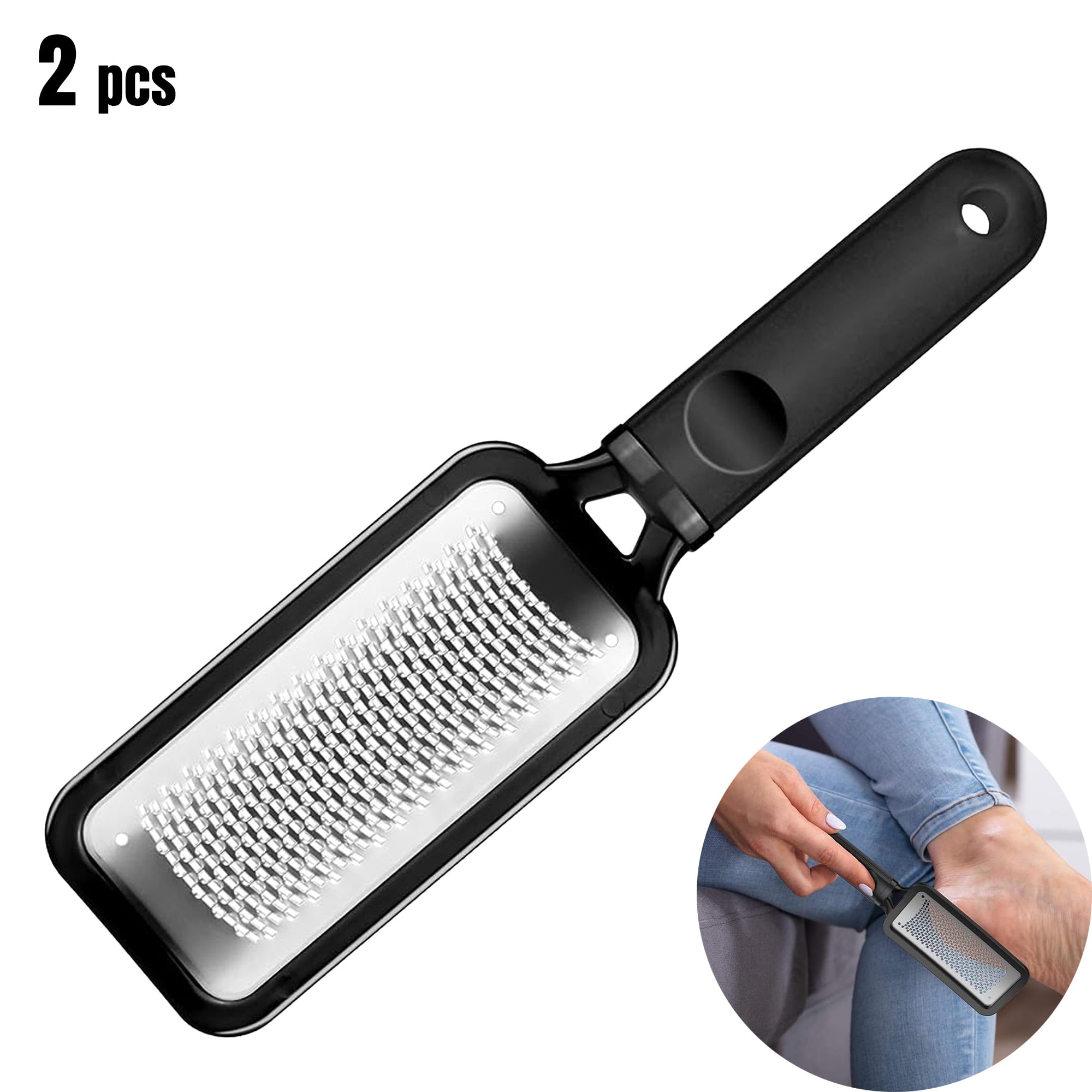 Nylea Foot Shaver Callus Remover 2 Pack Professional Exfoliation