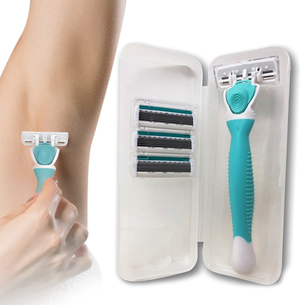 Nylea Razor Nylea Razors for Women with Sensitive Skin, Lady Razor Vitamin E and ...