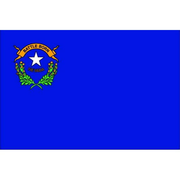 Nylglo Nevada State Flag,3x5 Ft 143360