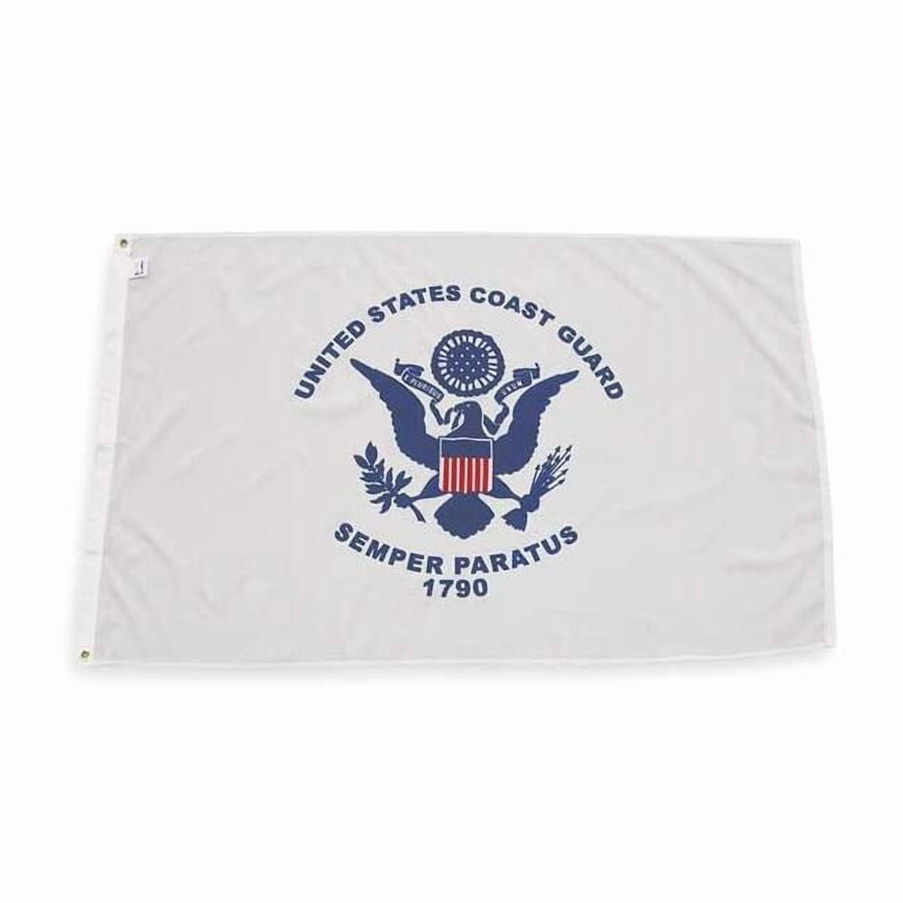 NylgloCoast Guard Flag,3x5 Ft 439040