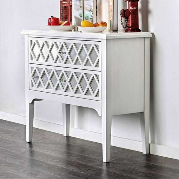 Nylo Contemporary Hallway Cabinet, White