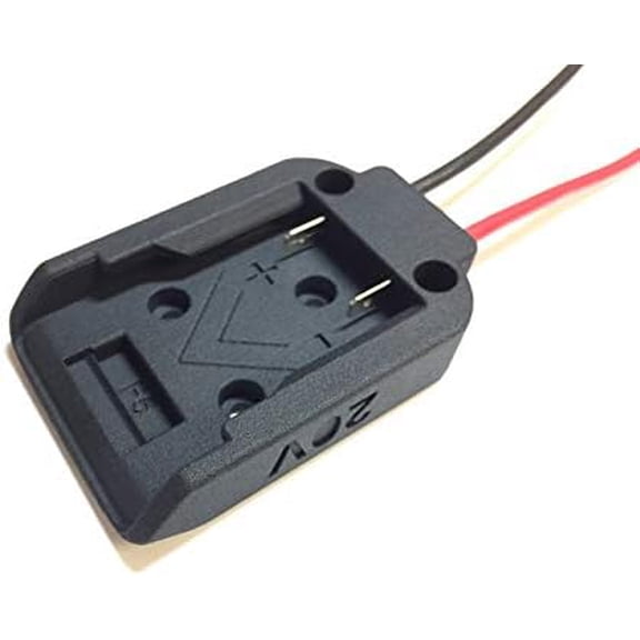 Nylon 10AWG Battery Adapter for DEWALT OR Hercules 20V MAX 18V Dock Power Connector black$$Tools & Hardware Other