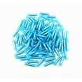 thumbnail image 1 of Nylon 16-14 AWG Wire Connectors Electrical Crimp Butt Connector Fully Insulated Splice Wire Terminals Blue, 1 of 5