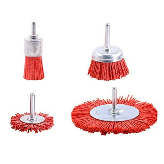 Nylon Abrasive Wire Brush Kit for Drills: Efficient & Versatile!