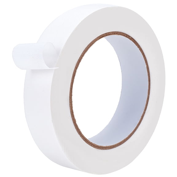 Nylon Adhesive Tape Bag Shoe Bookbinding Repair Tape White 24~25.5x0.2mm 45m/roll