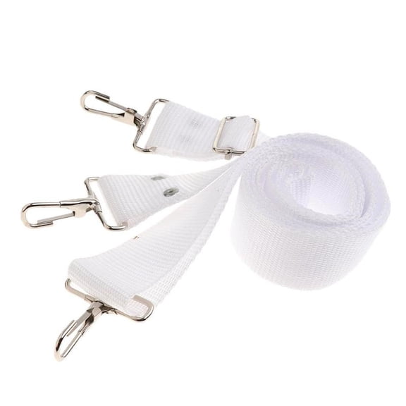 Nylon Adjustable Bass Drum Strap Sling Belt with Clip for Percussion Accessories