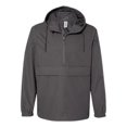 thumbnail image 1 of Nylon Anorak Pullover Jacket, Graphite - 2XL, 1 of 1