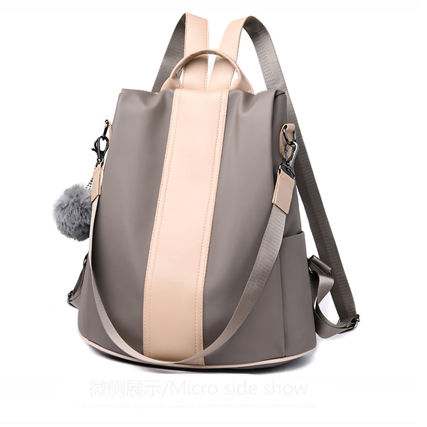 Nylon Anti theft Backpack Women Waterproof Lightweight Shoulder Bag for Teenagers Girls