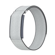 Nylon Arm Strap for Amazfit Helio Band - Adjustable Hook & Loop with Aluminum Buckle for Secure Fit