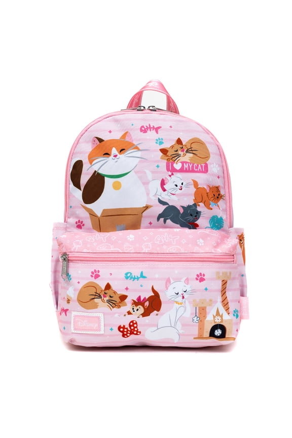 Disney Cats 13-inch Nylon Backpack