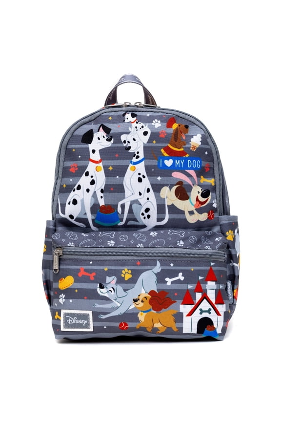 Dogs 13-inch Nylon Backpack