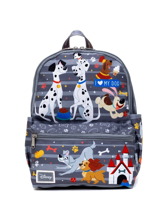 Dogs 13-inch Nylon Backpack