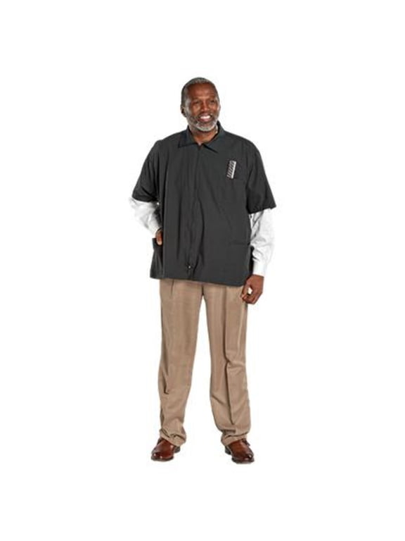 Nylon Barber Jacket - Black by Scalpmaster for Unisex - 1 Pc Jacket (XL)