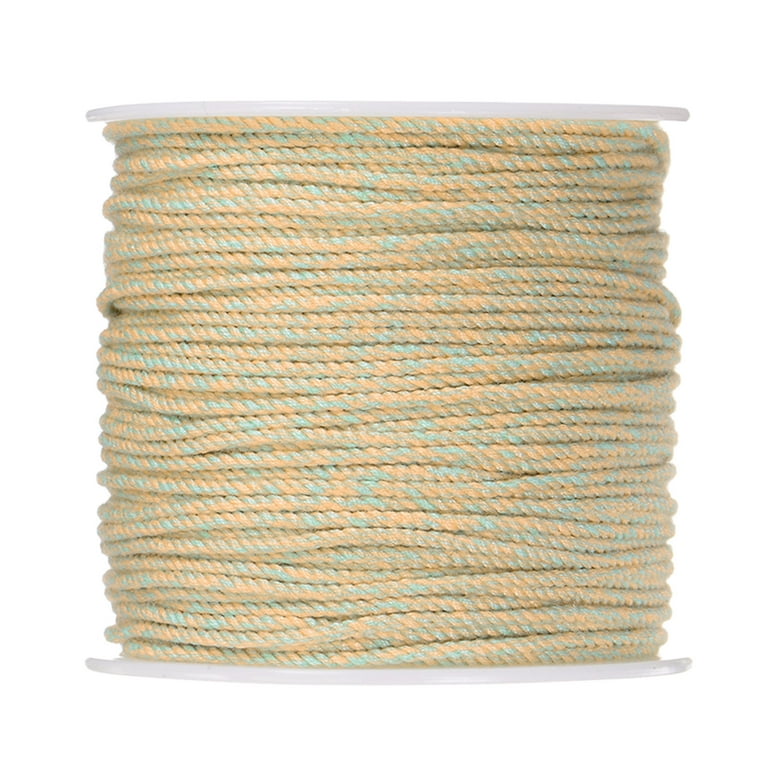 Nylon Beading Cord 1.2mm x 40 Yards Knotting String for Bracelet