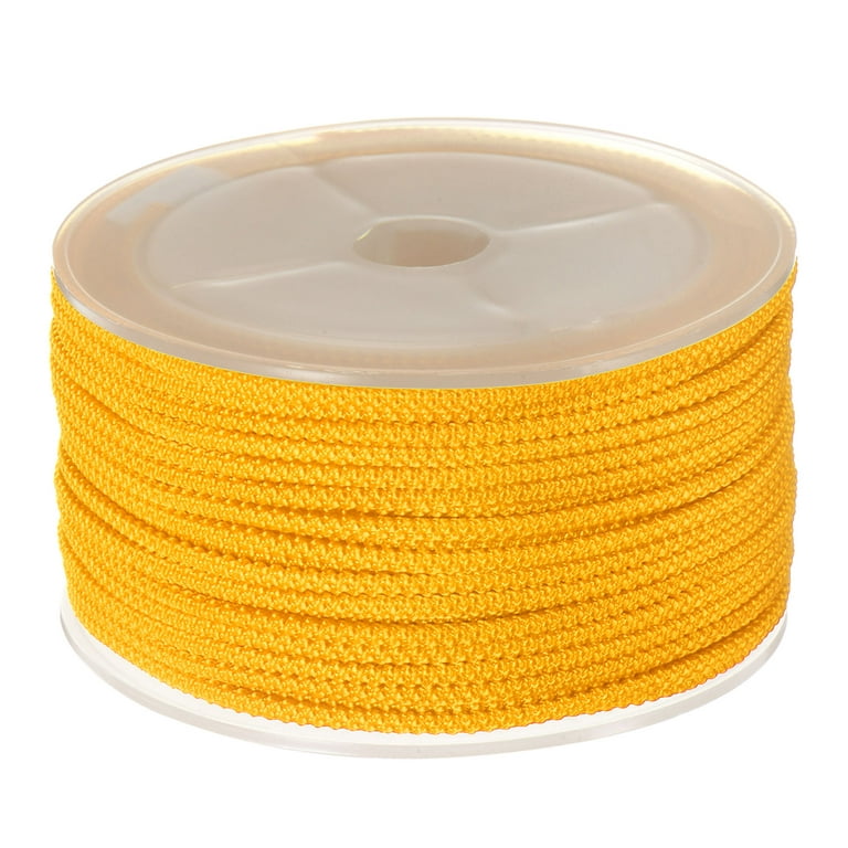 Nylon Beading Thread Cord 2mm Extra Strong Braided Nylon String for  Necklace Crafting 15M/49 Feet, Hot Magenta