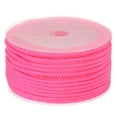 thumbnail image 1 of Nylon Beading Thread Cord 2mm Extra Strong Braided Nylon String for Necklace Crafting 15M/49 Feet, Hot Pink, 1 of 5