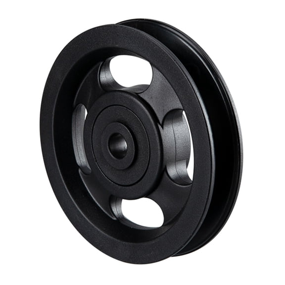 Nylon Bearing Pulley Wheel, Round Roller Wheel Cable Gym Fitness Equipment Part