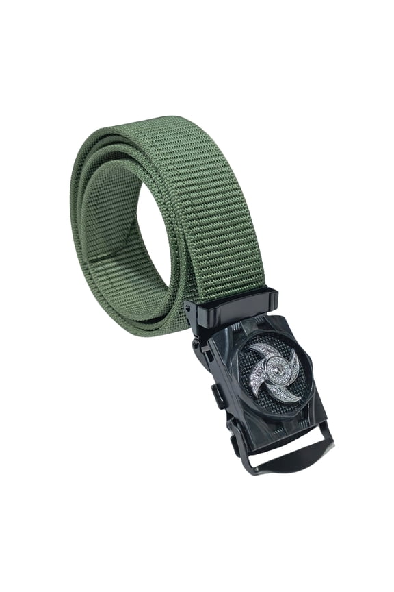 Nylon Belt with Strong Quick-Lock Buckle | Lightweight, Durable and Adjustable Strap for Work, Trips and Daily Outfits