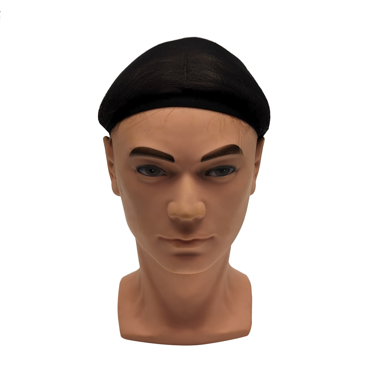 Stocking Cap Black Nylon Hair Wig Head Band Grip Liner Cosplay Halloween Costume Stocking Cap Black Nylon Hair Wig Head Band Grip Liner Cosplay Halloween Costume